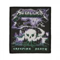 Нашивка Metallica Creeping Death Woven Patch