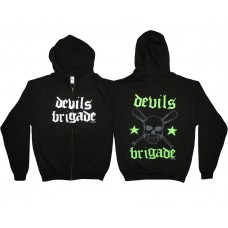 Толстовка на молнии Devils Brigade Skull Zip-Hoodie