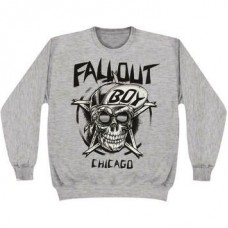 Толстовка Fall Out Boy Skull Crewneck