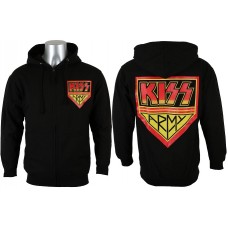Толстовка на молнии Kiss Army Zip-Hoodie