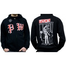 Толстовка на молнии Pennywise Fuck Authority Zip-Hoodie