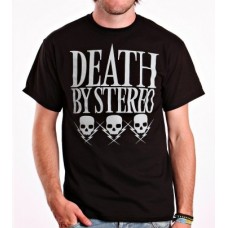 Футболка Death By Stereo 3 Skulls T-Shirt
