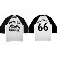 Футболка Devils Brigade Gunsmoke Raglan Shirt