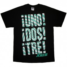 Футболка Green Day Uno Dos Tre T-Shirt