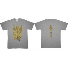 Футболка Hot Water Music Daggers Grey T-Shirt