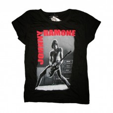 Футболка девичья Johnny Ramone Photo Girly T-Shirt
